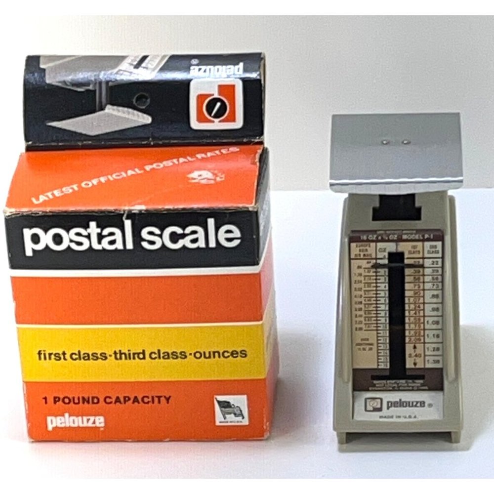 Pelouze Scale CoPostal Scale Mechanical in Box Vintage USA